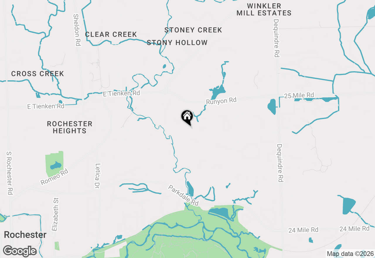 Map of 859 Ramblewood Drive, Rochester, MI 48307