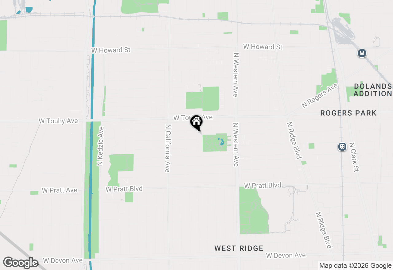 Map of 2633 W Estes Avenue, Chicago, IL 60645