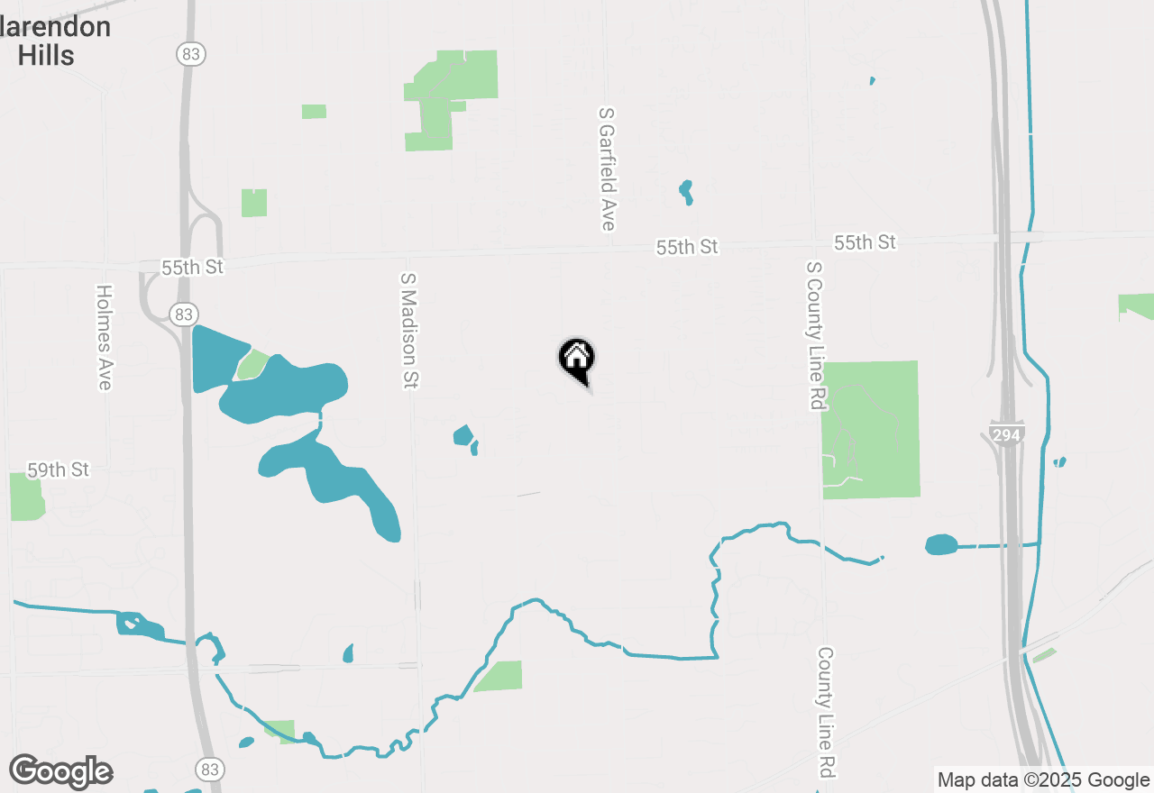 Map of 8 E Kennedy Lane #206, Hinsdale, IL 60521