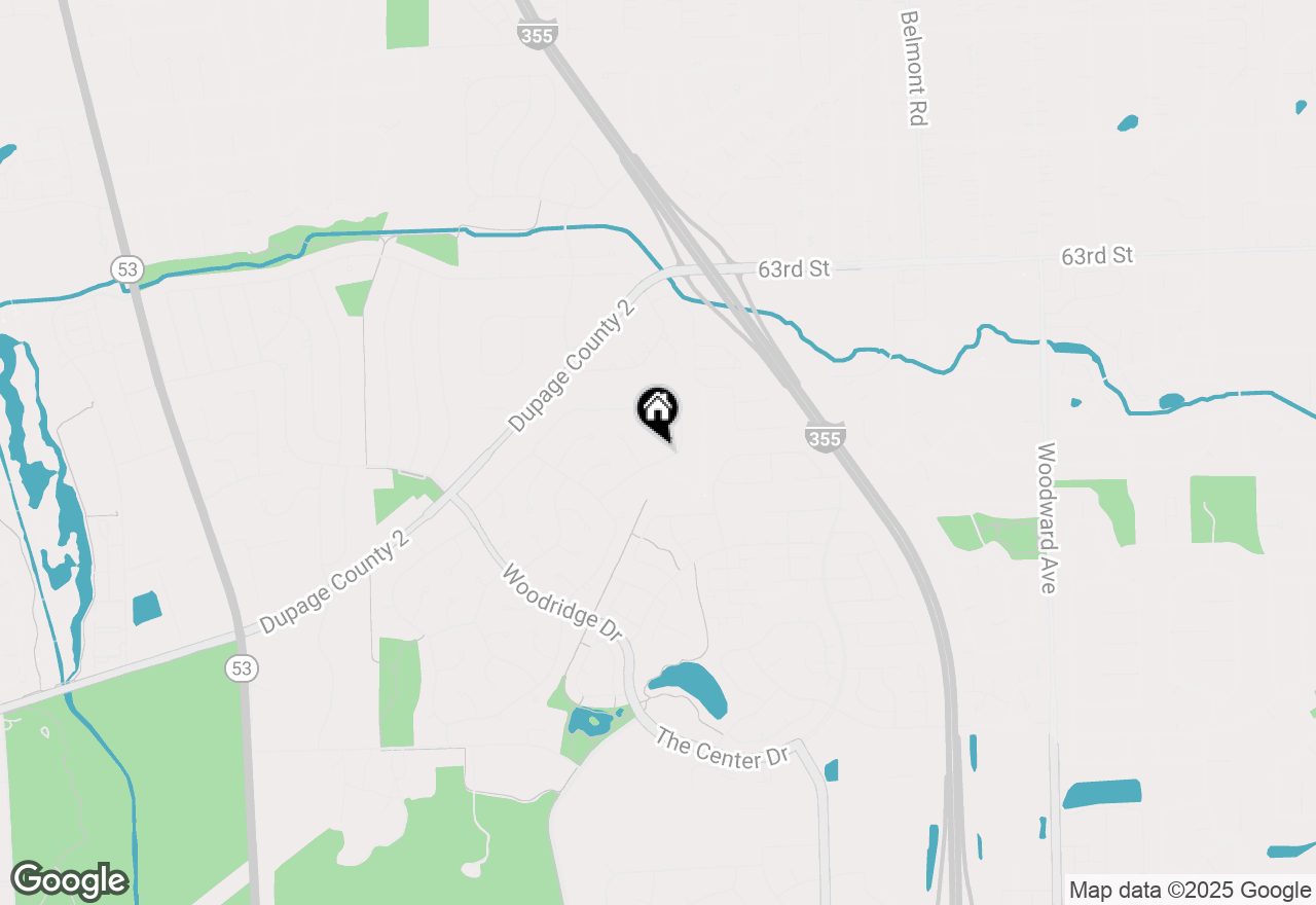 Map of 2514 Mitchell Drive, Woodridge, IL 60517