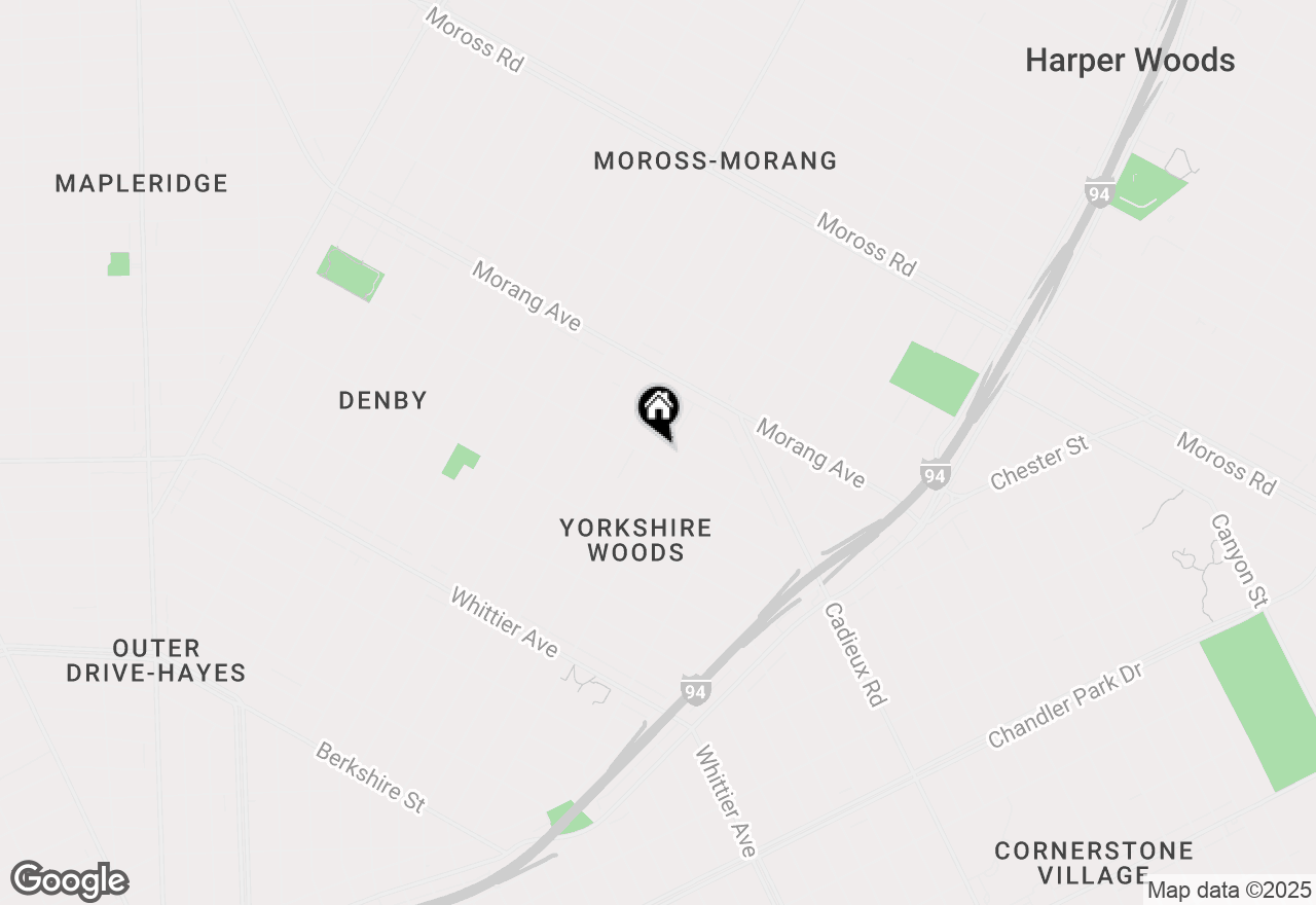 Map of 10812 Balfour Road, Detroit, MI 48224