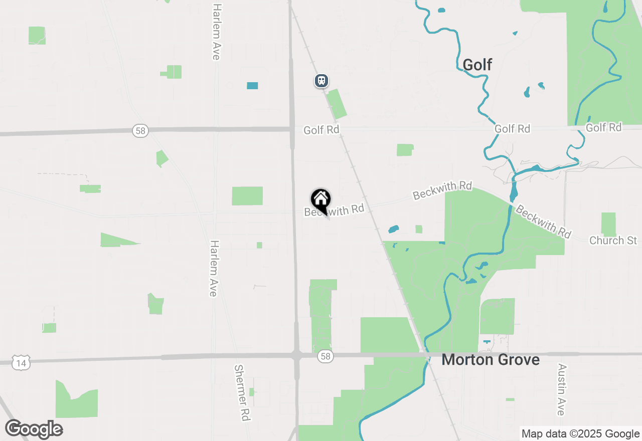 Map of 9244 Newcastle Avenue, Morton Grove, IL 60053