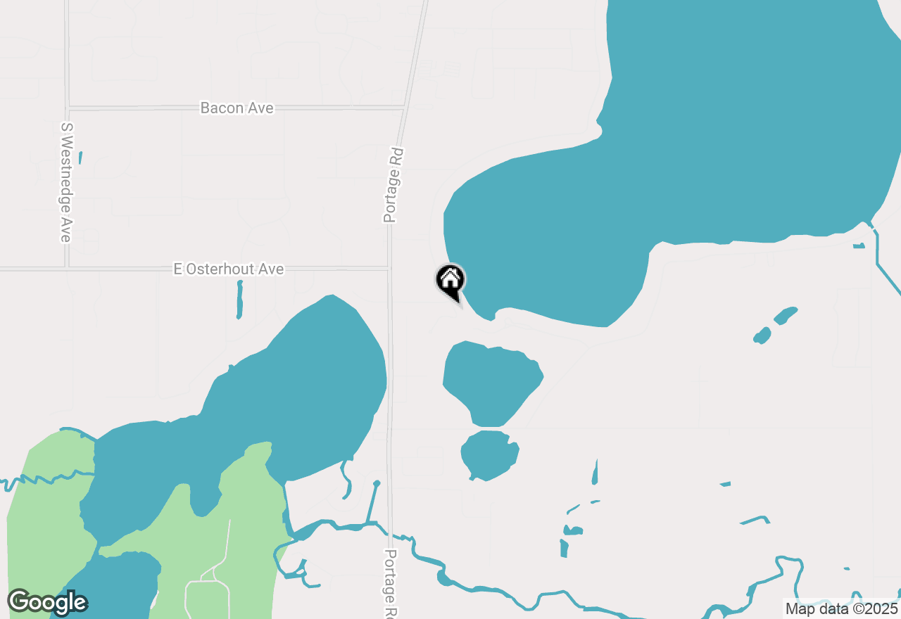 Map of 10616 Woodlawn Drive, Portage, MI 49002