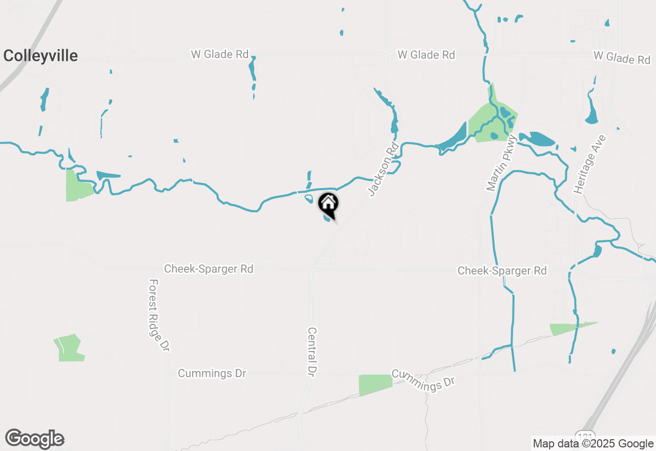 Map of Lot 3 Amelia Court, Colleyville, TX 76034