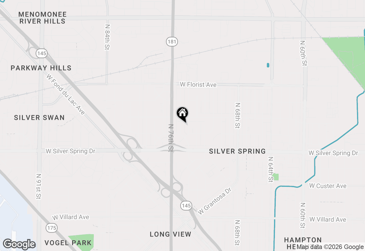 Map of 5750 N 75th St, Milwaukee, WI 53218