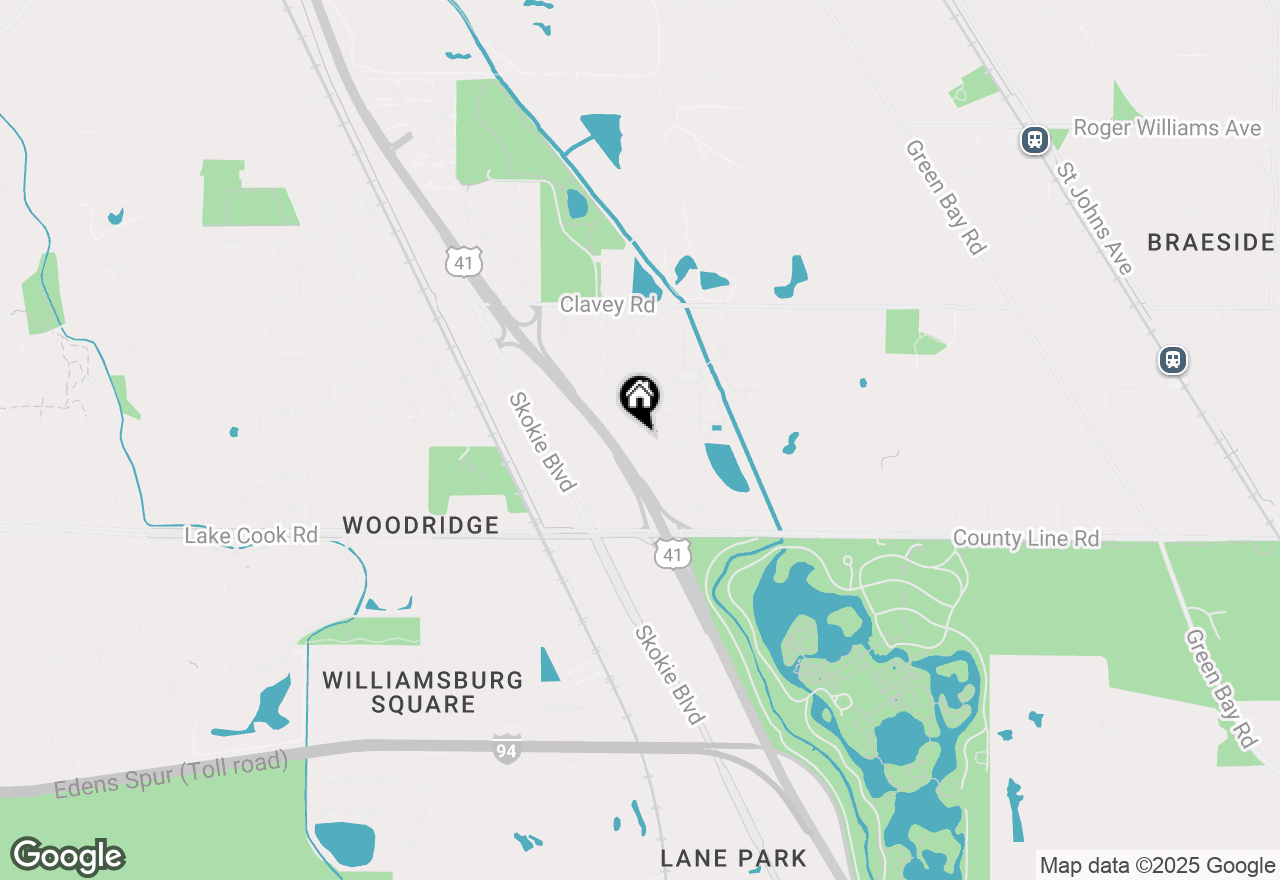 Map of 184 Aspen Lane, Highland Park, IL 60035