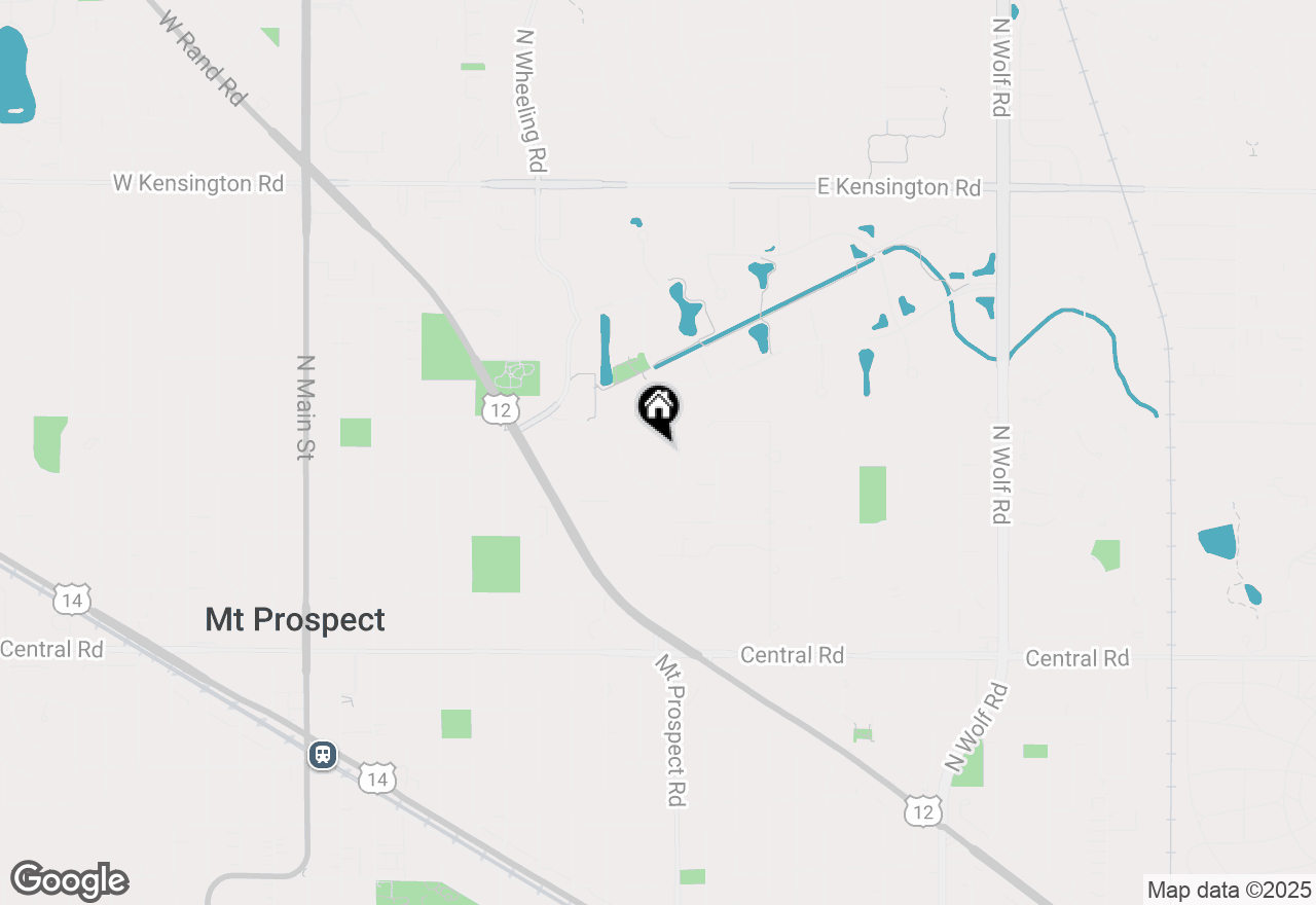 Map of 301 Neil Avenue, Mount Prospect, IL 60056