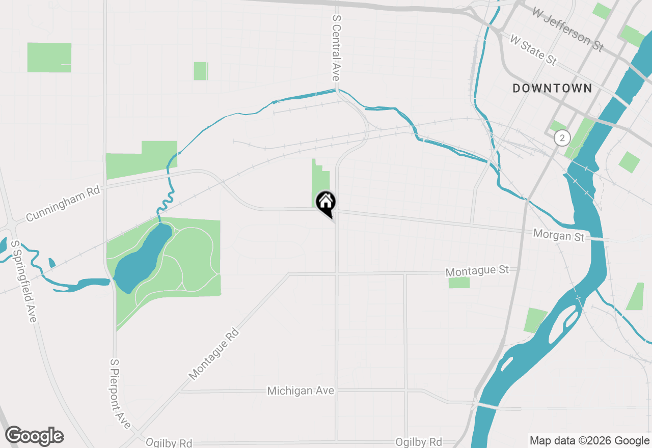 Map of 1016 S Independence Avenue, Rockford, IL 61102