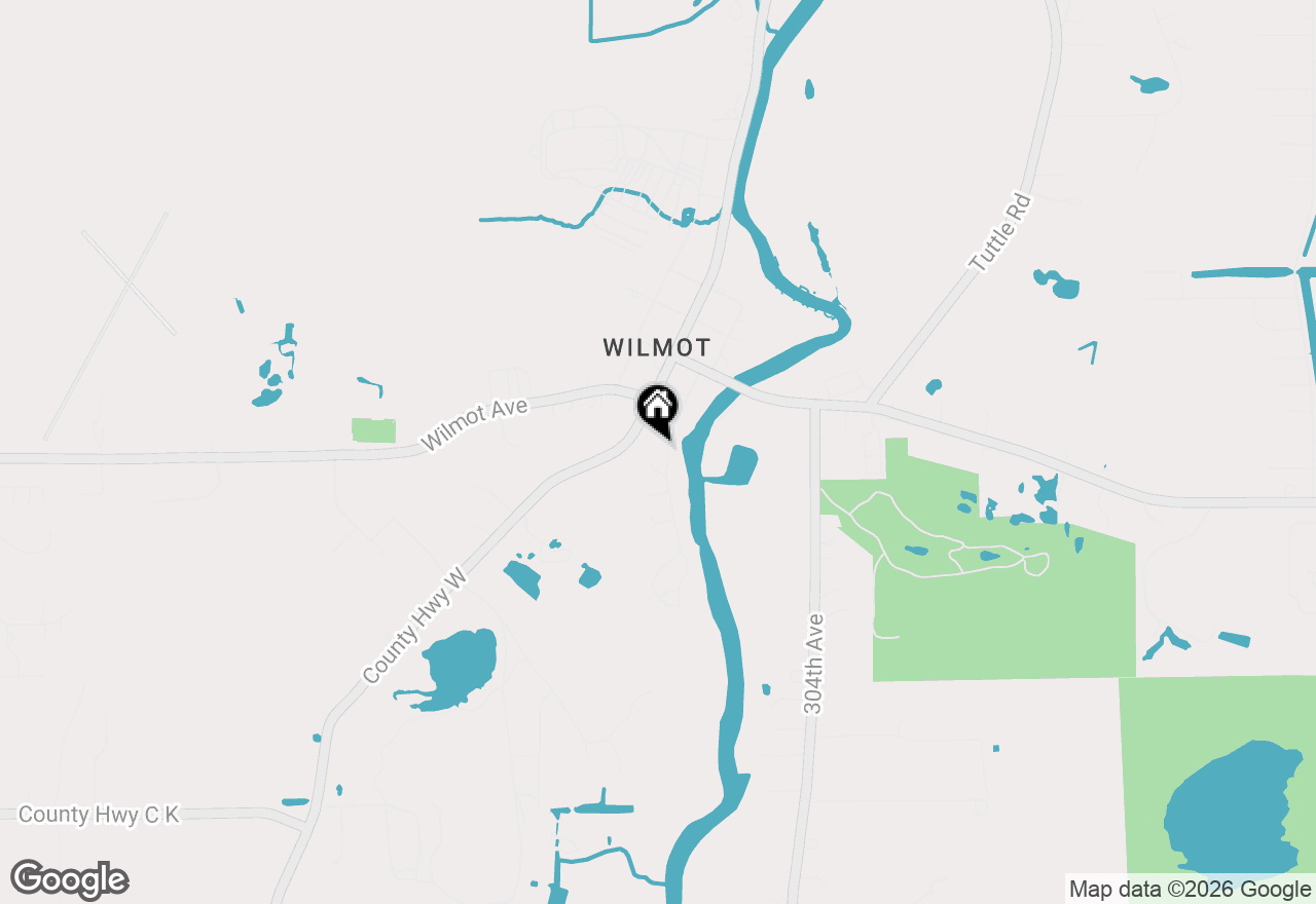 Map of 11582 306th Ct, Twin Lakes, WI 53181