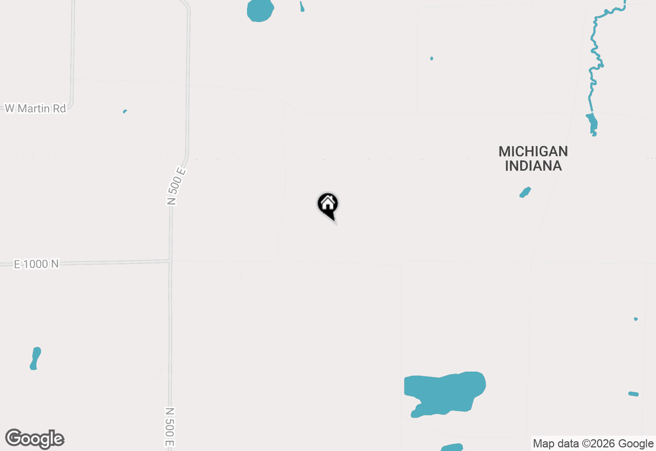 Map of 5699 E 1000 N, La Porte, IN 46350