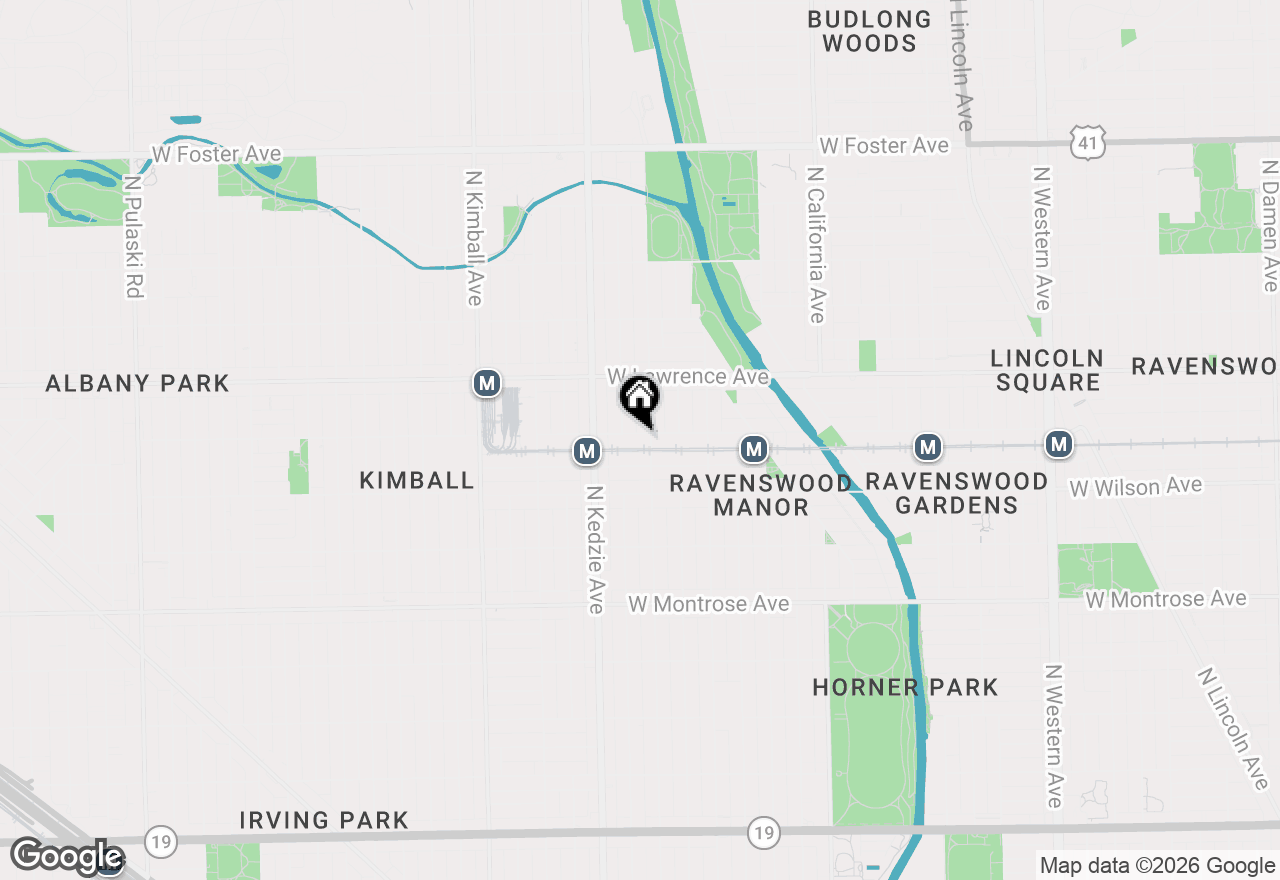 Map of 3111 W Leland Avenue, Chicago, IL 60625