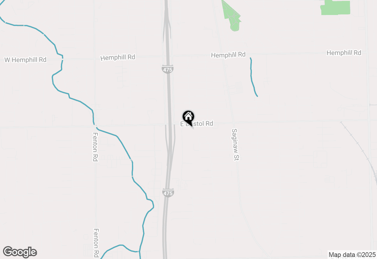 Map of 1358 E Bristol Road, Burton, MI 48529