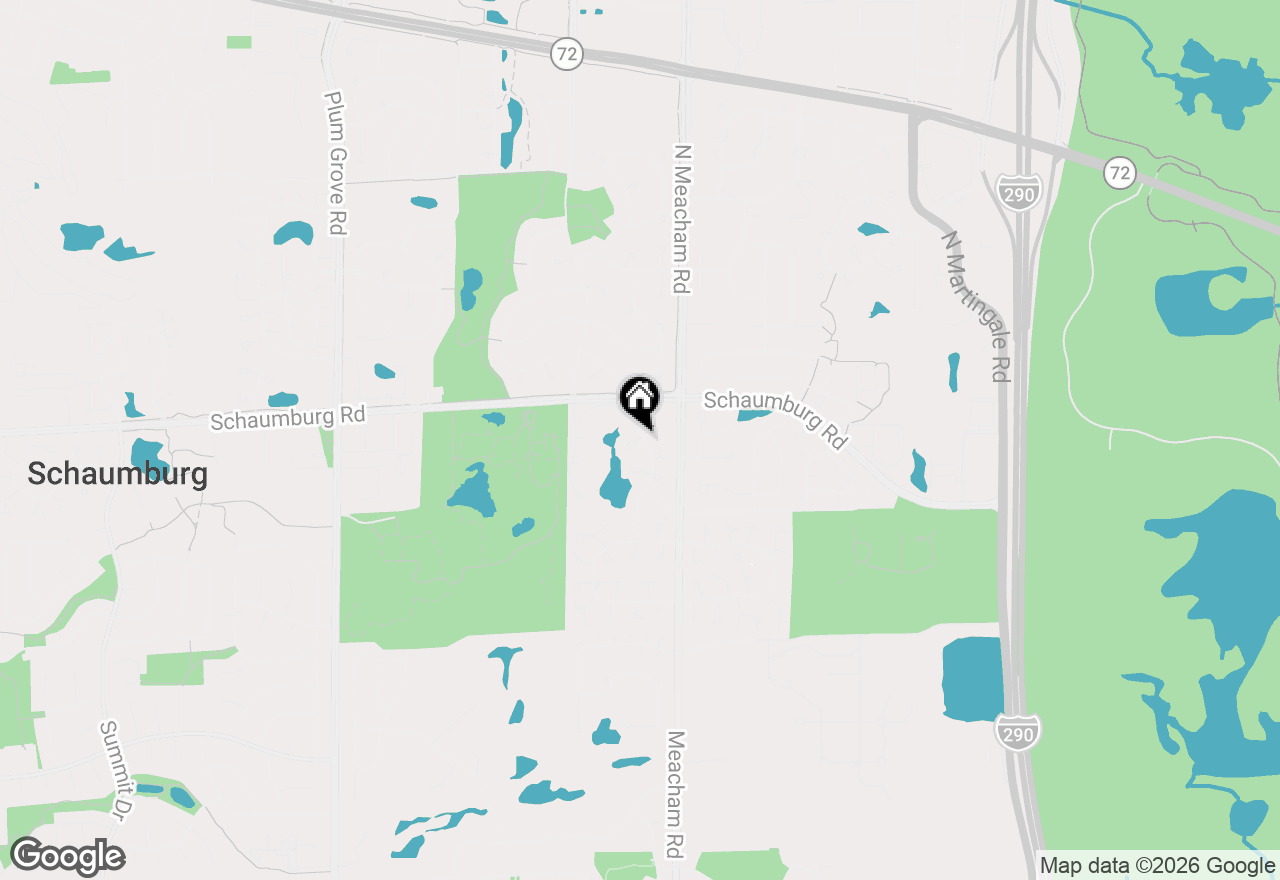 Map of 1252 Beechwood Court #1C, Schaumburg, IL 60193