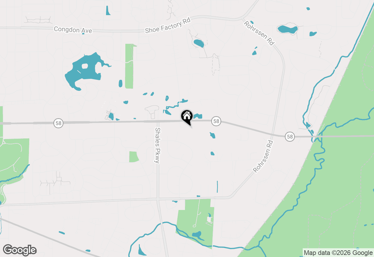 Map of 1447 Mackenzie Lane, Elgin, IL 60120