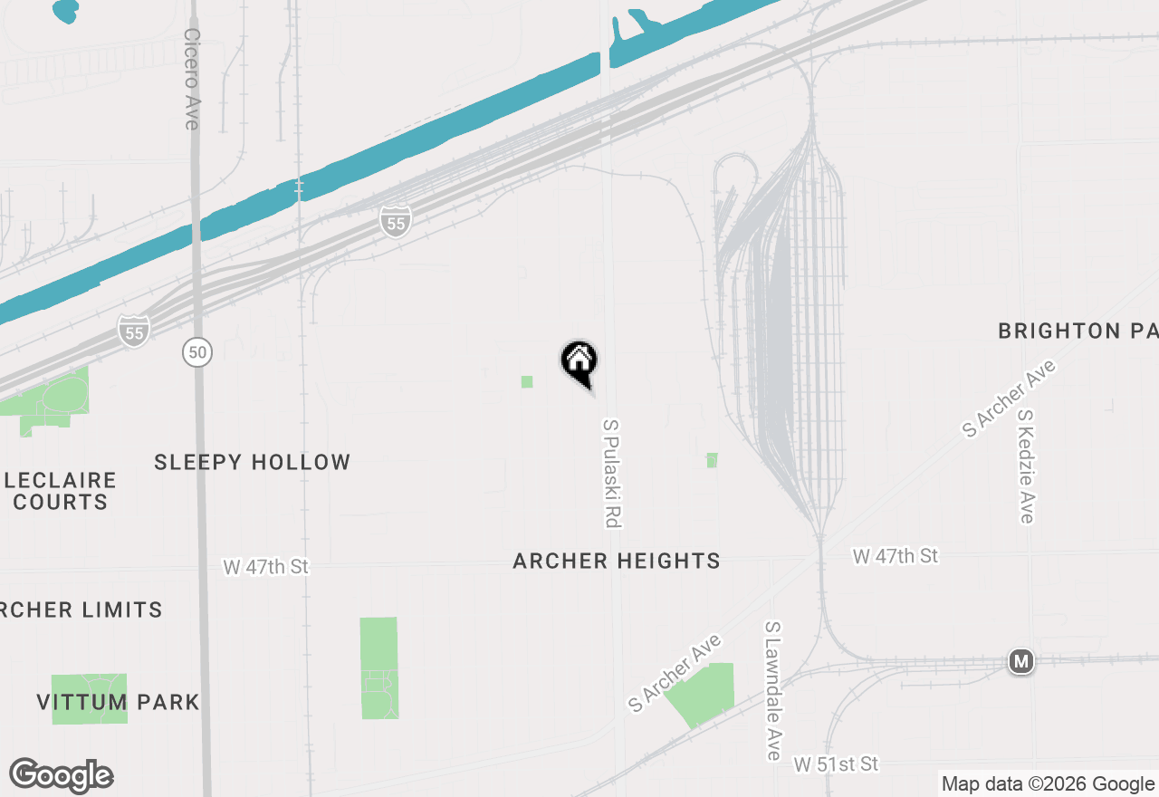 Map of 4354 S Komensky Avenue, Chicago, IL 60632