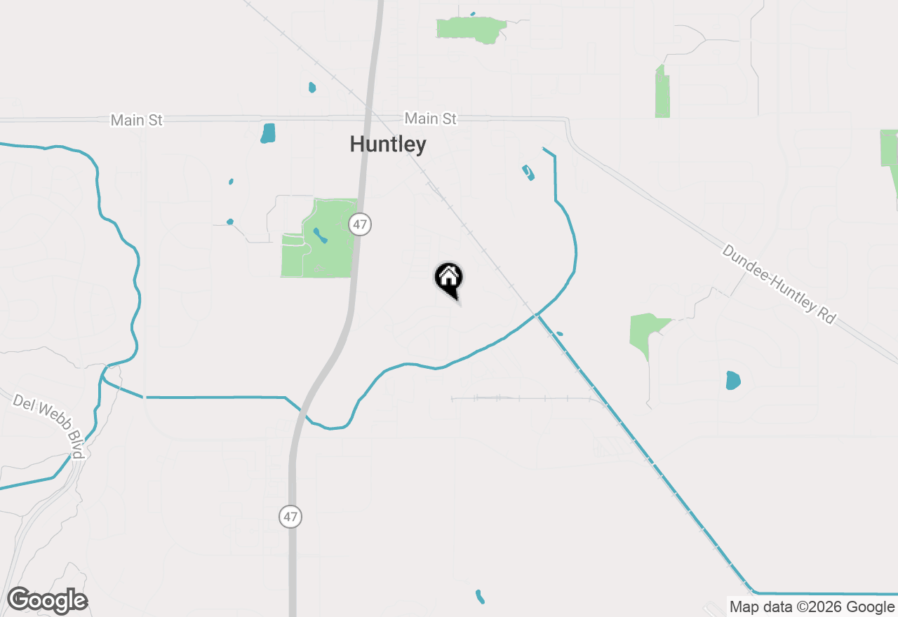 Map of 11612 Davey Drive, Huntley, IL 60142