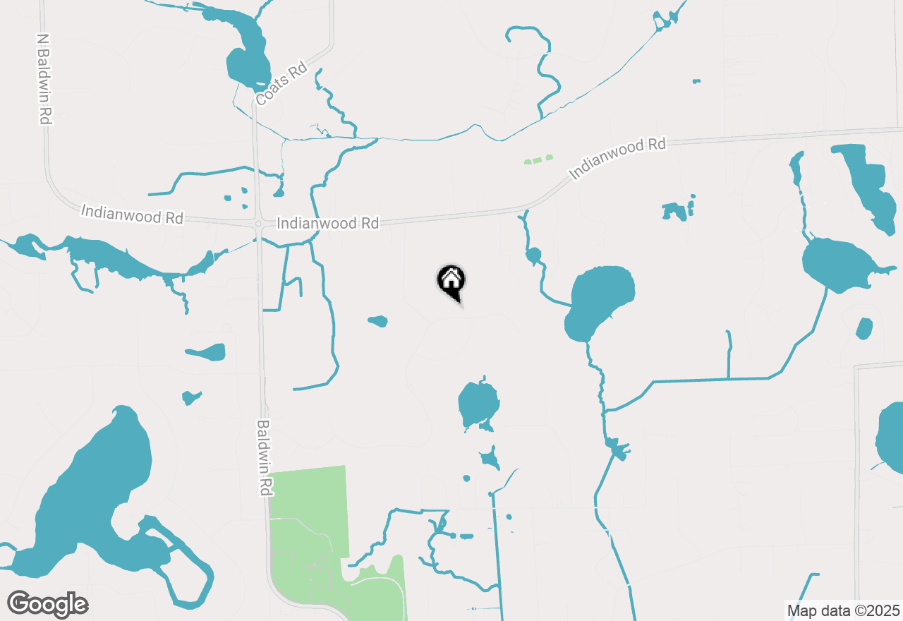 Map of 3230 Park Meadow Drive, Lake Orion, MI 48362