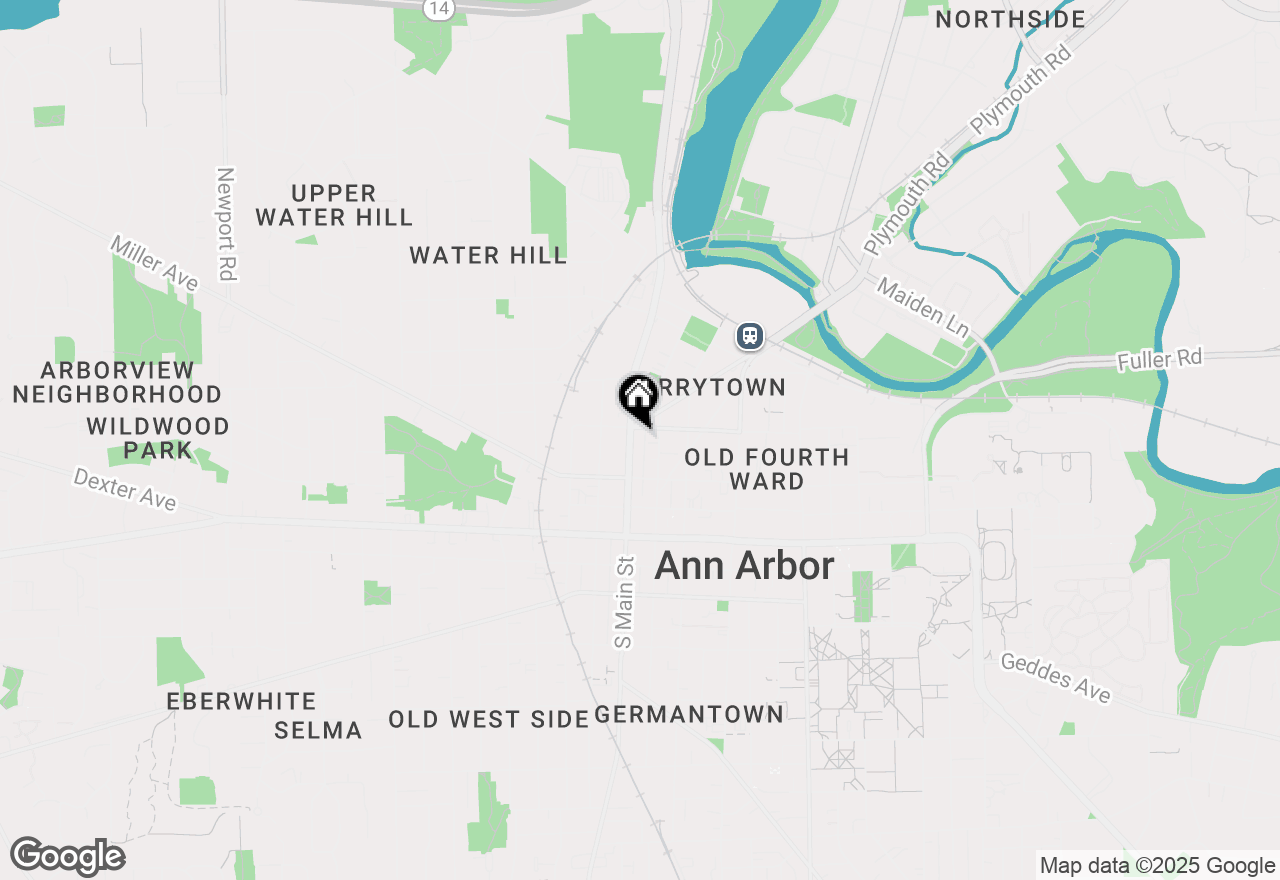 Map of 414 N Main Street #9, Ann Arbor, MI 48104