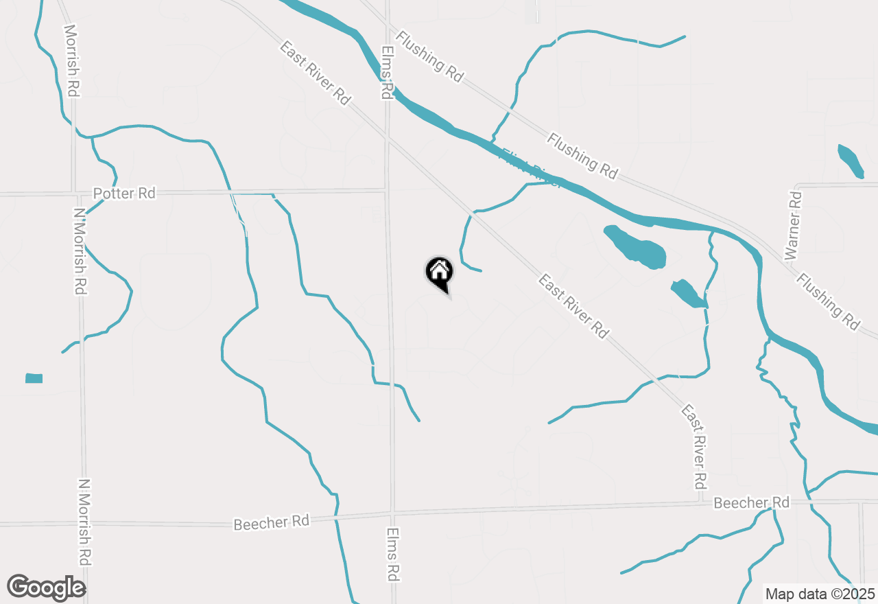 Map of 6509 Stonebrook Lane, Flushing, MI 48433