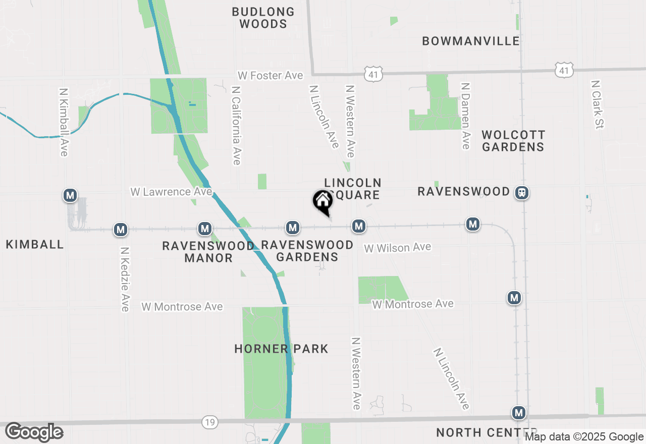 Map of 4654 N Campbell Avenue #2, Chicago, IL 60625