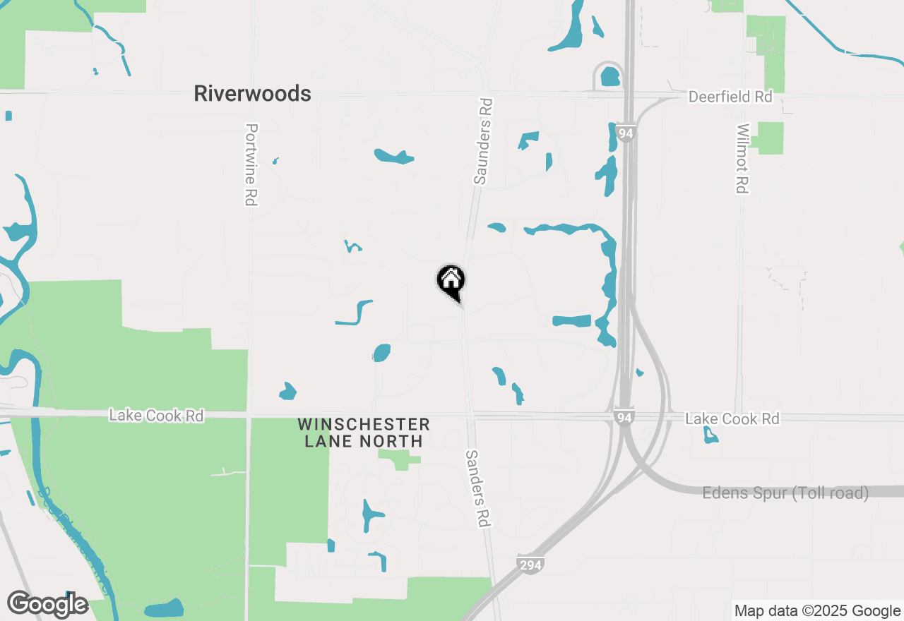 Map of 240 Saunders Road, Riverwoods, IL 60015