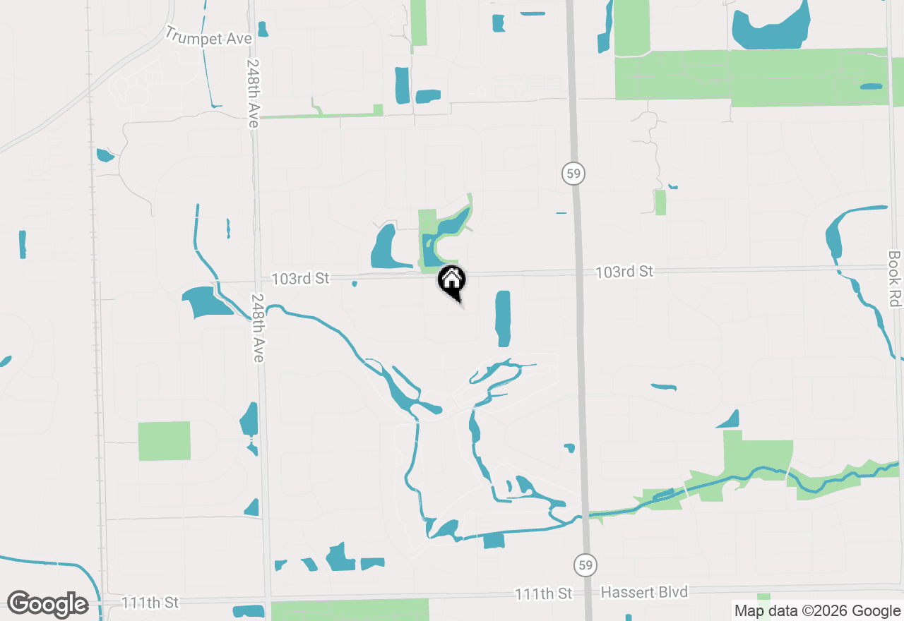 Map of 10360 Brenner Court, Naperville, IL 60564