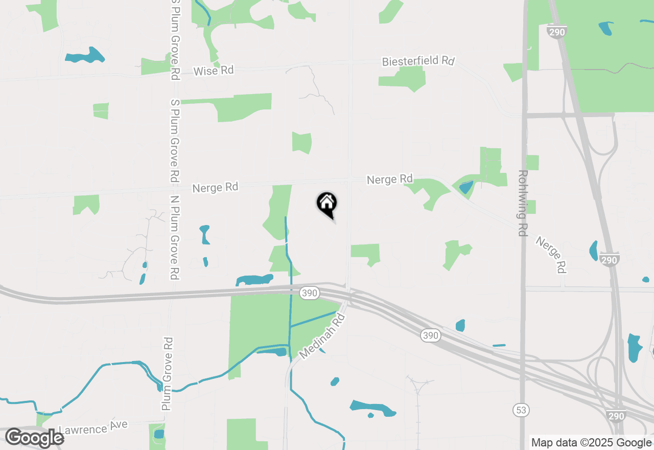 Map of 1013 Georgia Drive, Elk Grove Village, IL 60007