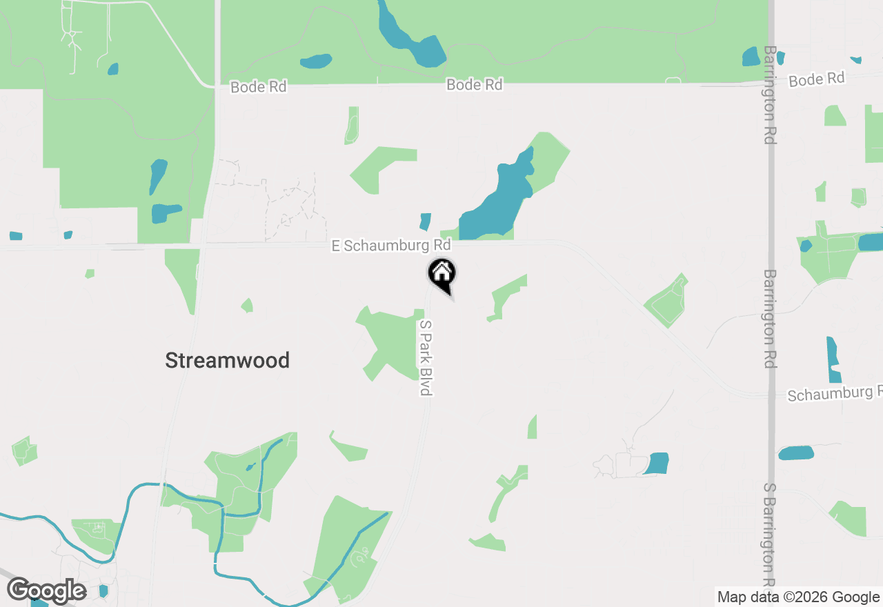 Map of (Address confidential), Streamwood, Illinois 60107