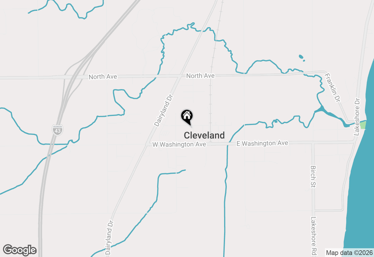 Map of 1155 W Madison Ave, Cleveland, WI 53015