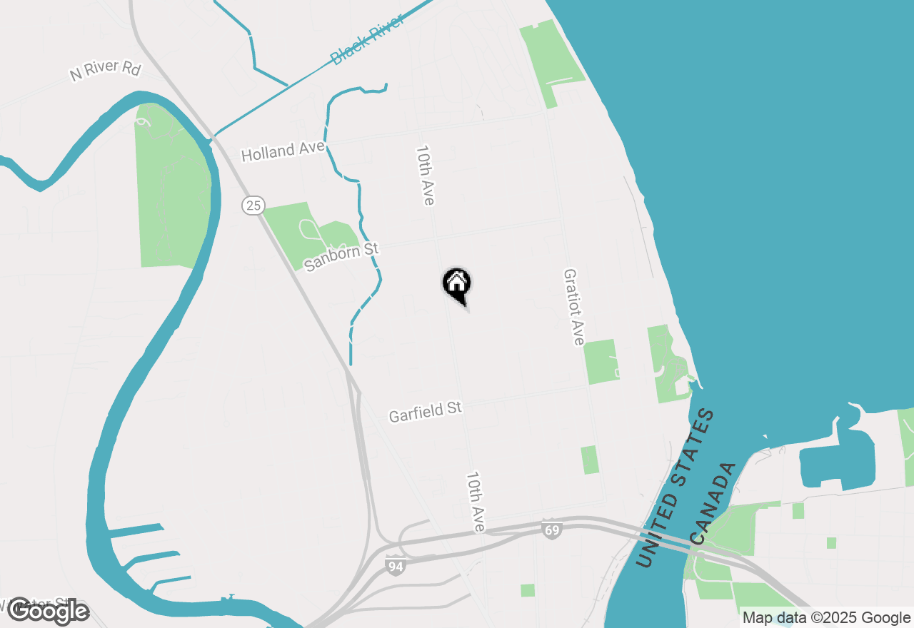 Map of 1315 Joann Court, Port Huron, MI 48060