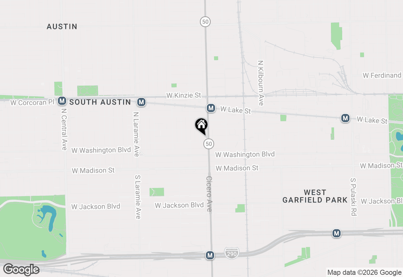 Map of 155 N La Crosse Avenue, Chicago, IL 60644