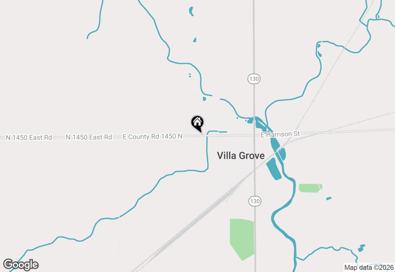 Map of 518 W Harrison Street, Villa Grove, IL 61956