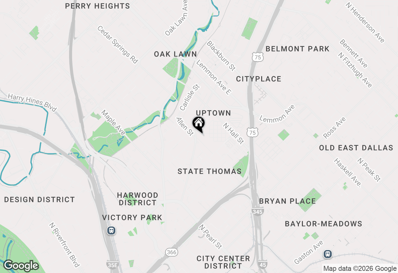 Map of 2950 Mckinney Avenue #424, Dallas, TX 75204
