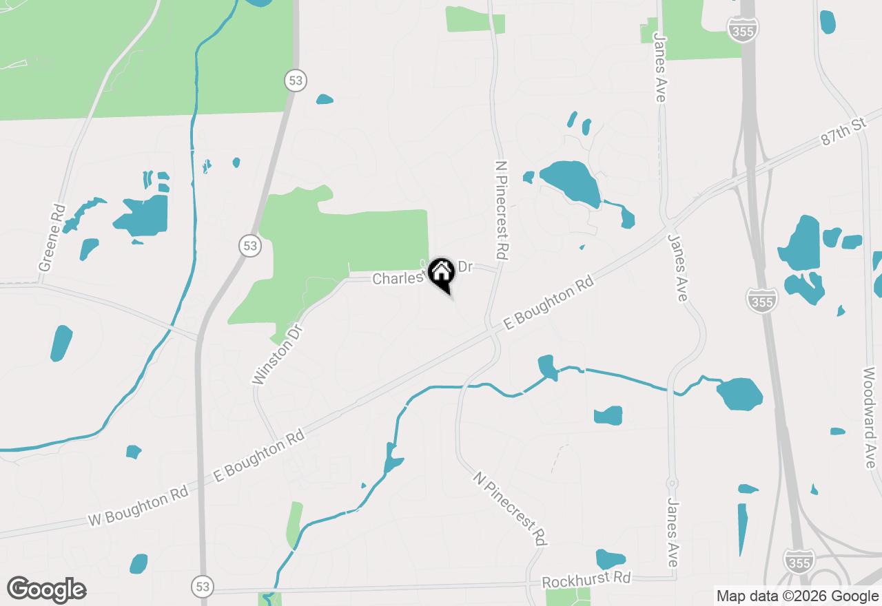 Map of 3 Vigilance Court, Bolingbrook, IL 60440