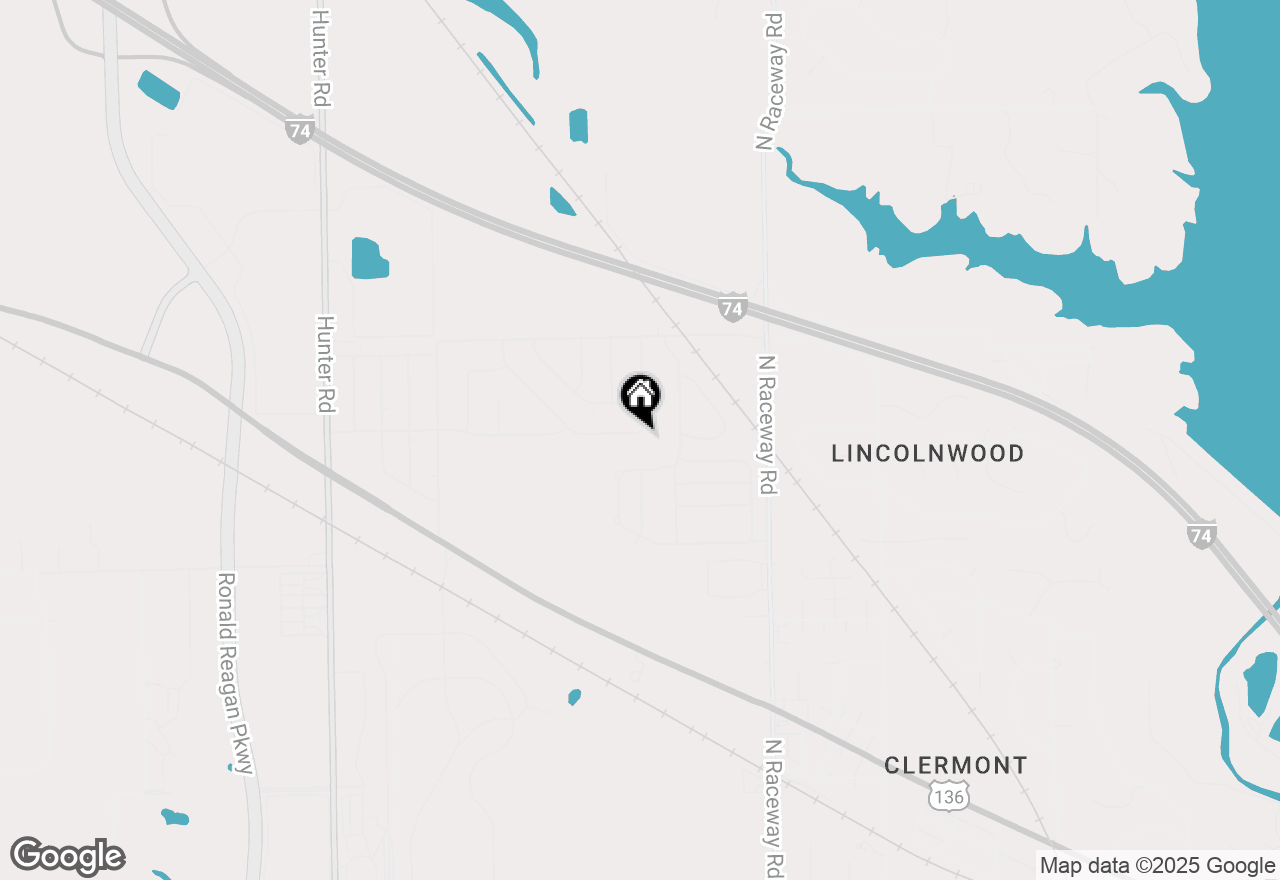 Map of 4232 Clifford Road, Brownsburg, IN 46112