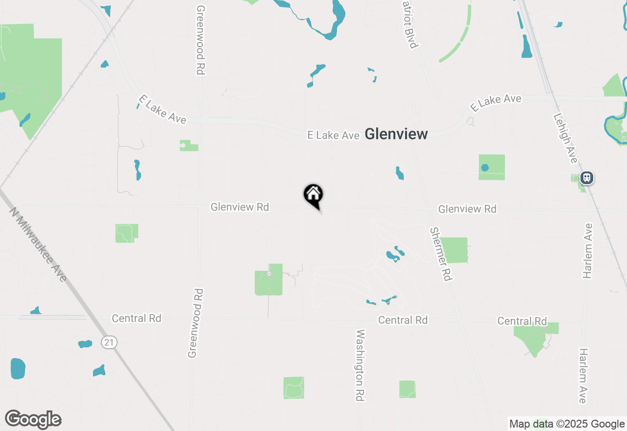 Map of 934 Rolling Pass, Glenview, IL 60025