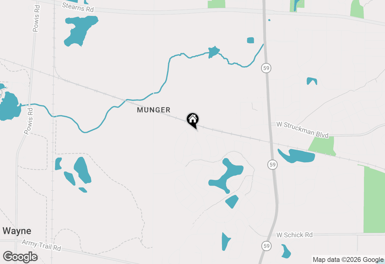 Map of 1433 Polo Drive, Bartlett, IL 60103