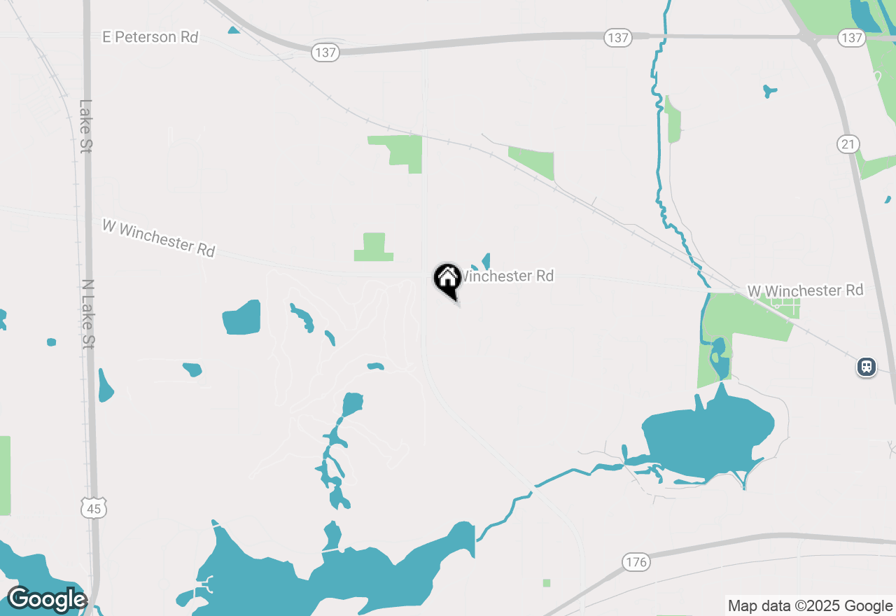 Map of 1012 Windhaven Road, Libertyville, IL 60048