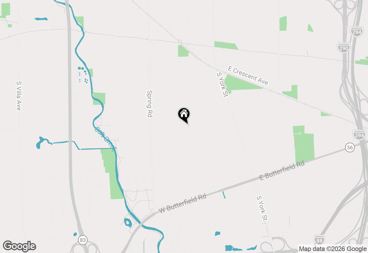 Map of 769 S Prospect Avenue, Elmhurst, IL 60126