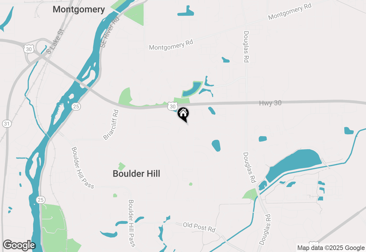 Map of 44 Ingleshire Road, Montgomery, IL 60538