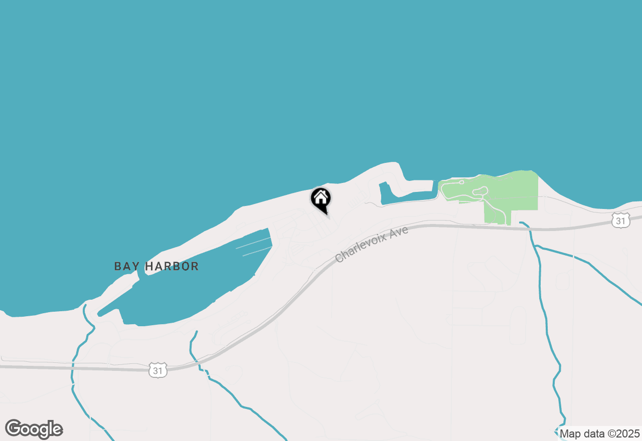 Map of 732 Sunset Way, Bay Harbor, MI 49770