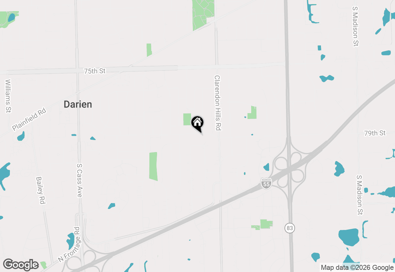 Map of 349 79th Street, Willowbrook, IL 60527