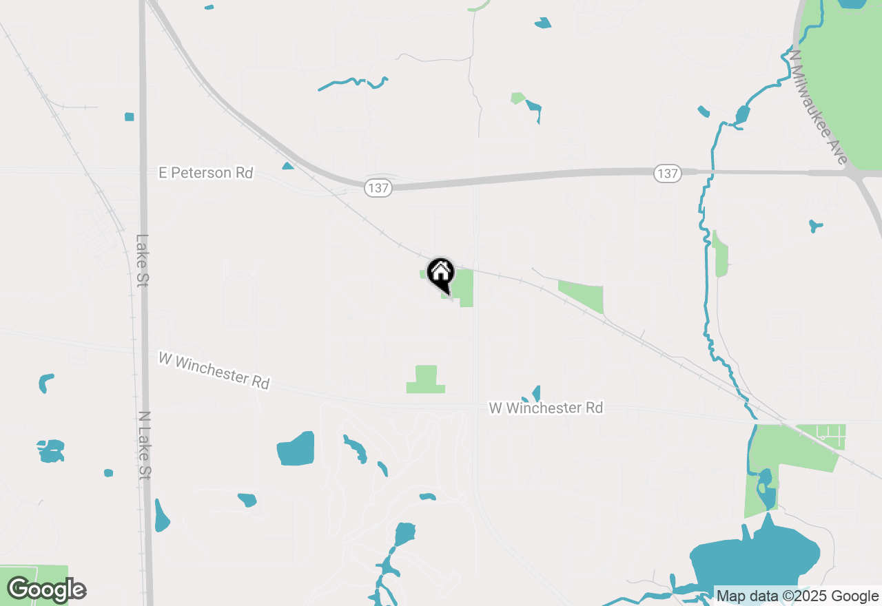 Map of 1524 Virginia Avenue, Libertyville, IL 60048