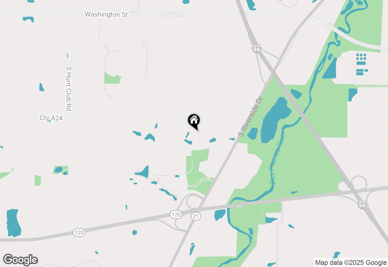 Map of 642 Dunham Road, Gurnee, IL 60031