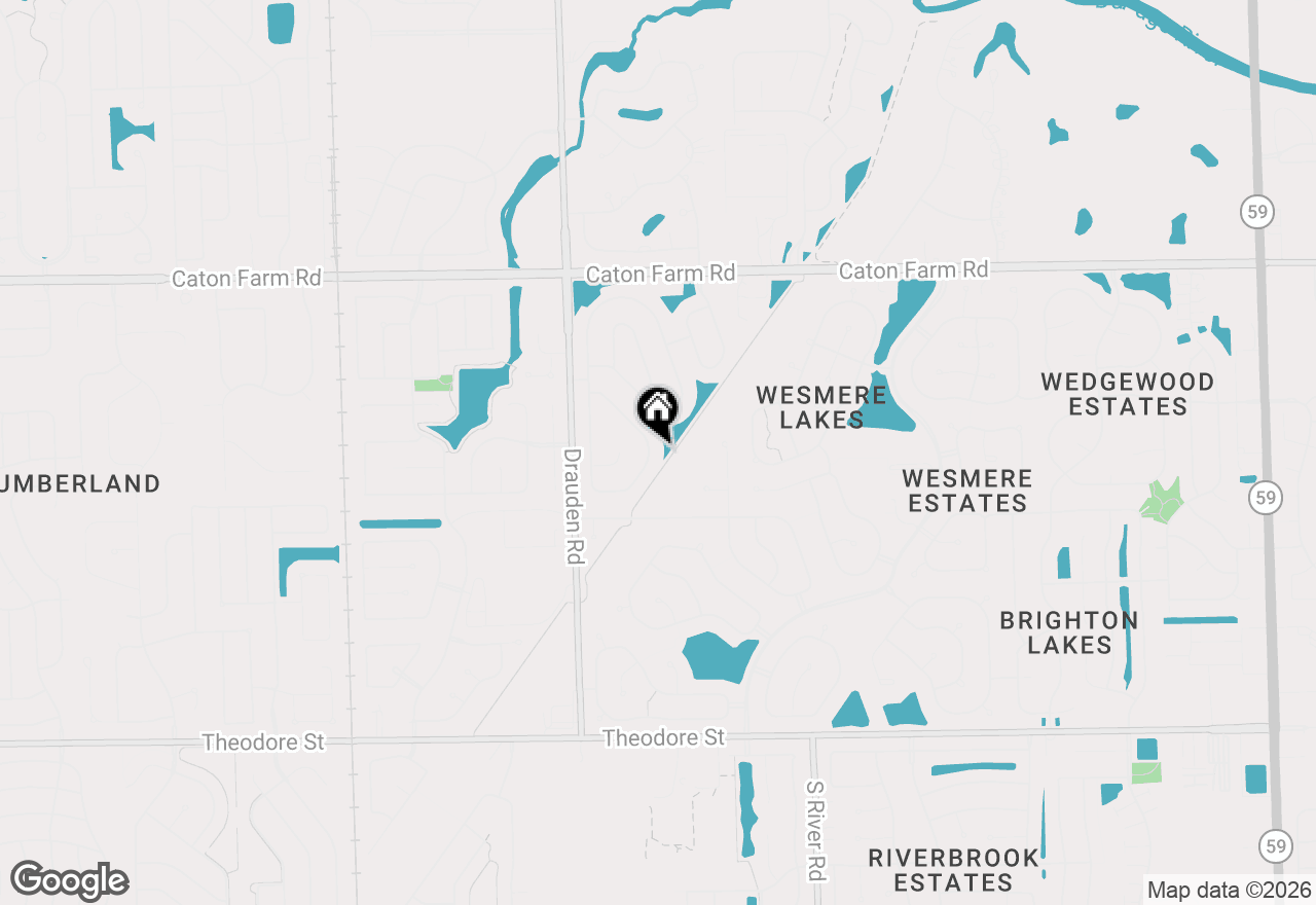 Map of 2018 Alpine Way, Plainfield, IL 60586