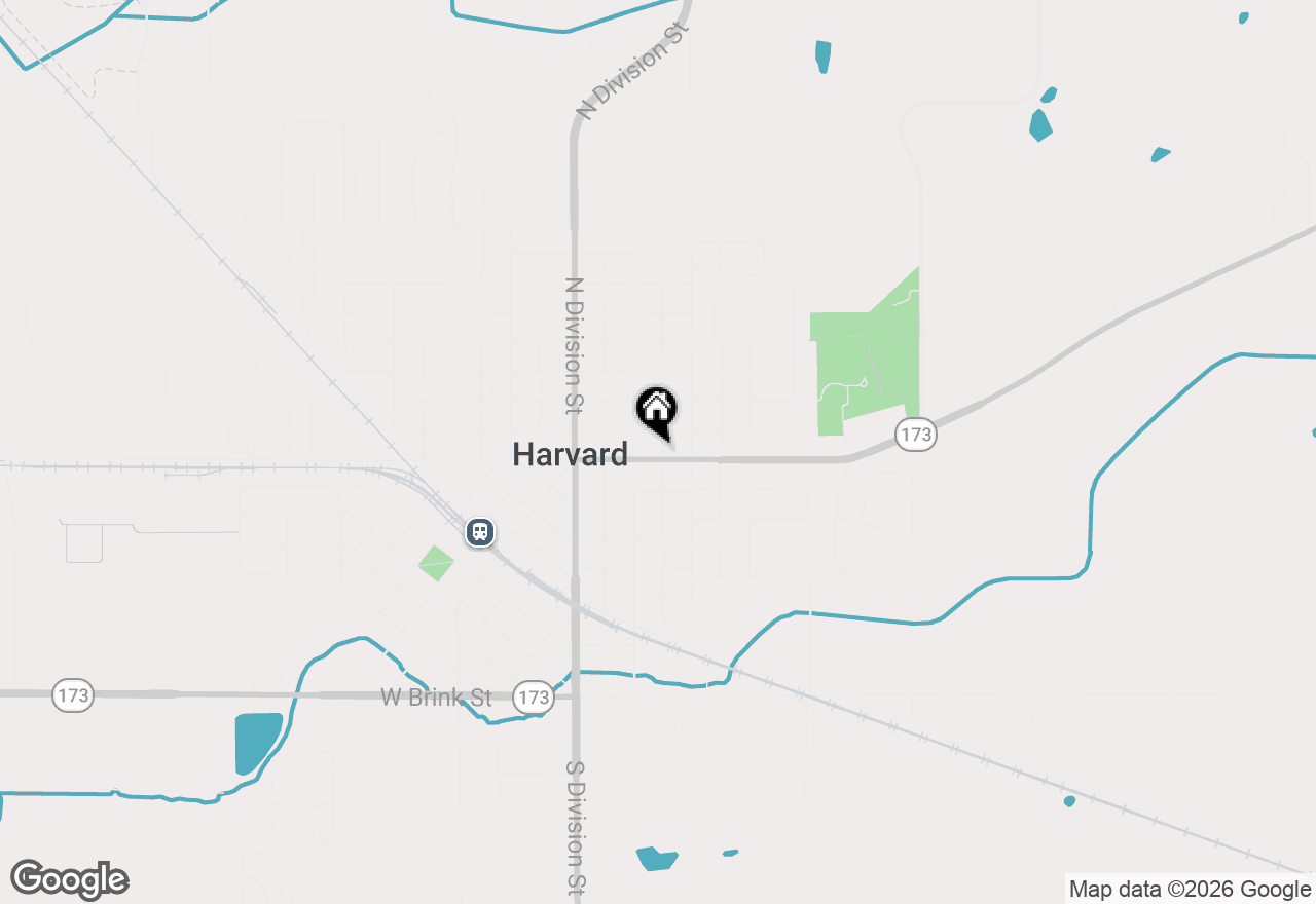 Map of 306 E Diggins Street, Harvard, IL 60033