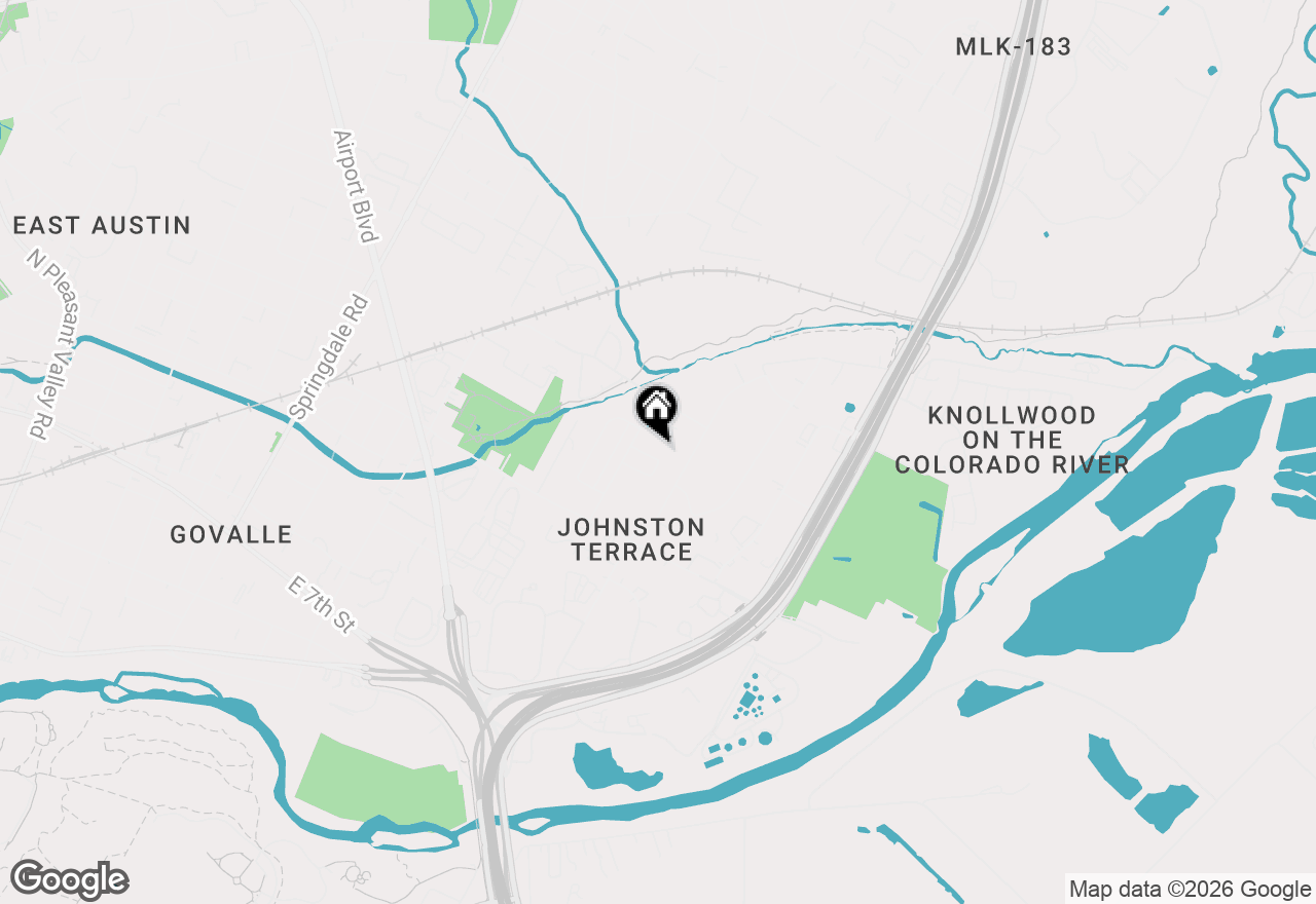 Map of 5928 Lux St, Austin, TX 78721