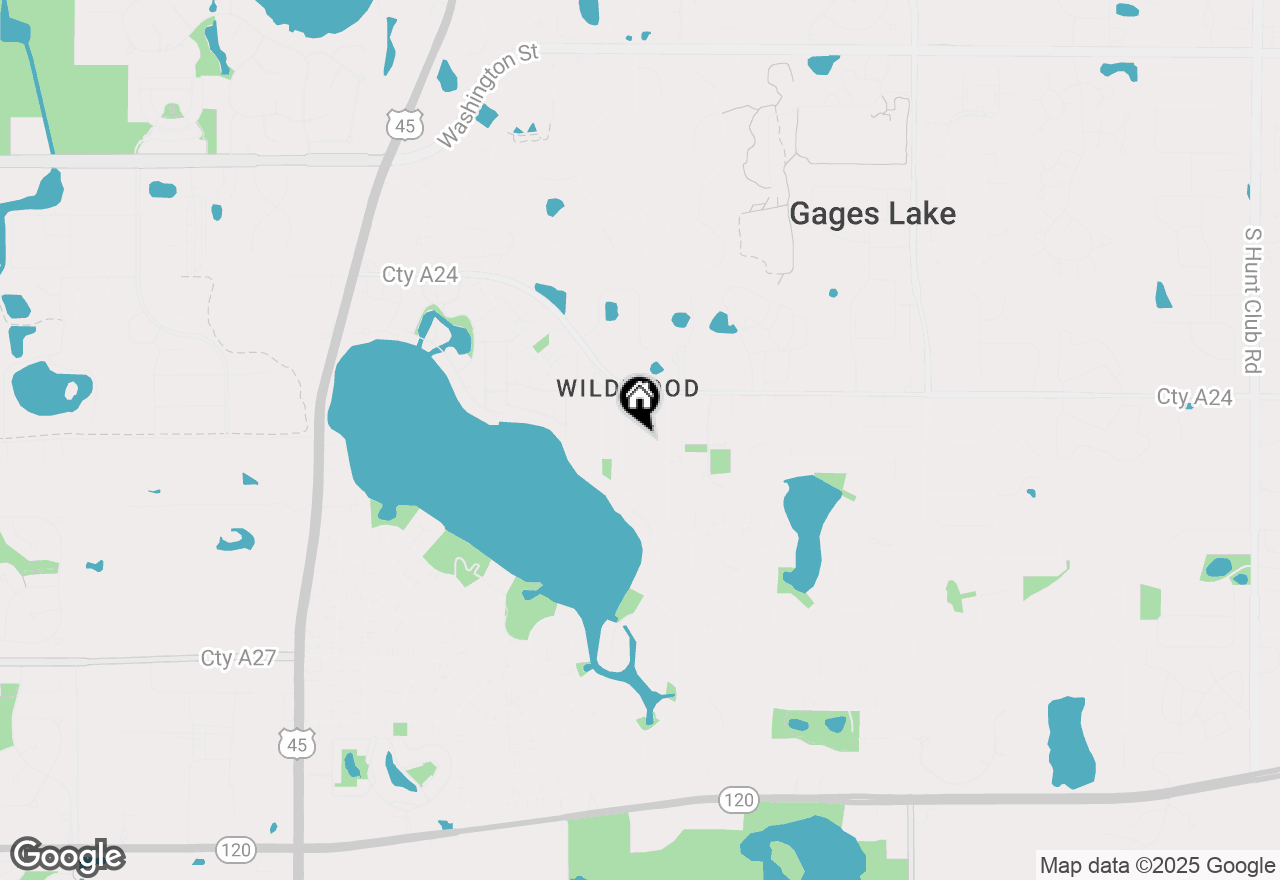 Map of 33648 N Oakland Drive, Gages Lake, IL 60030