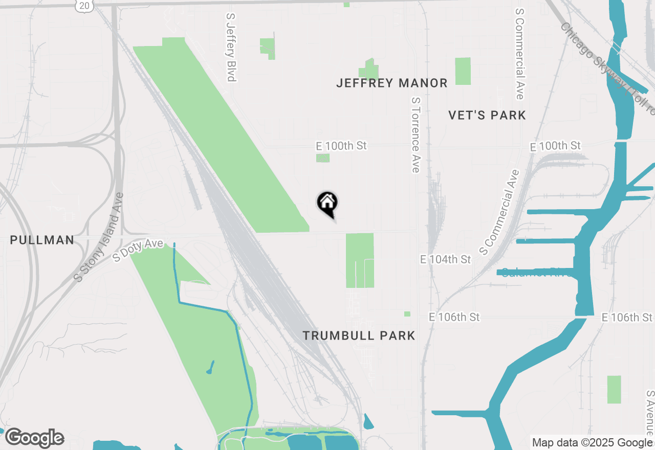 Map of 10244 S Crandon Avenue, Chicago, IL 60617