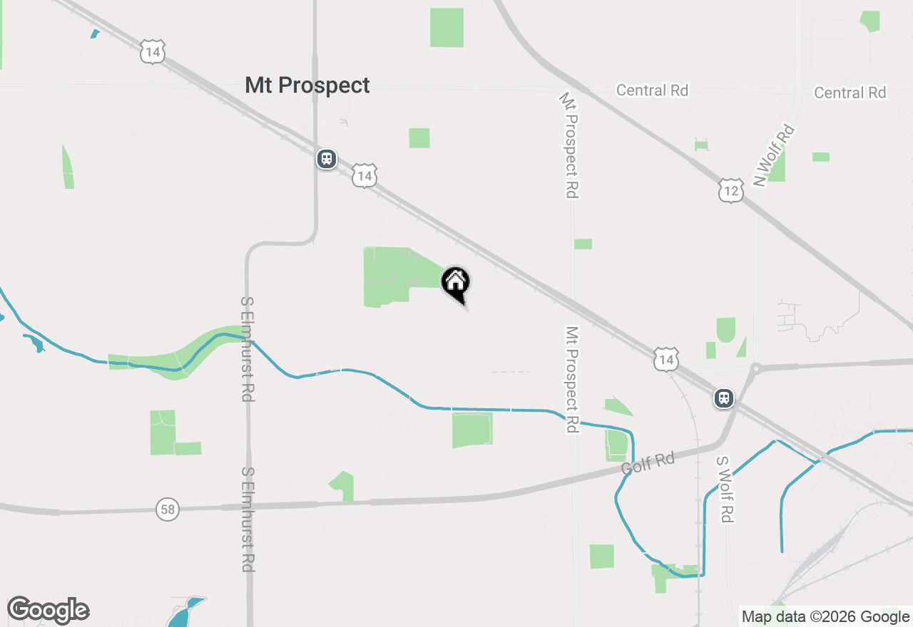 Map of 513 S William Street, Mount Prospect, IL 60056